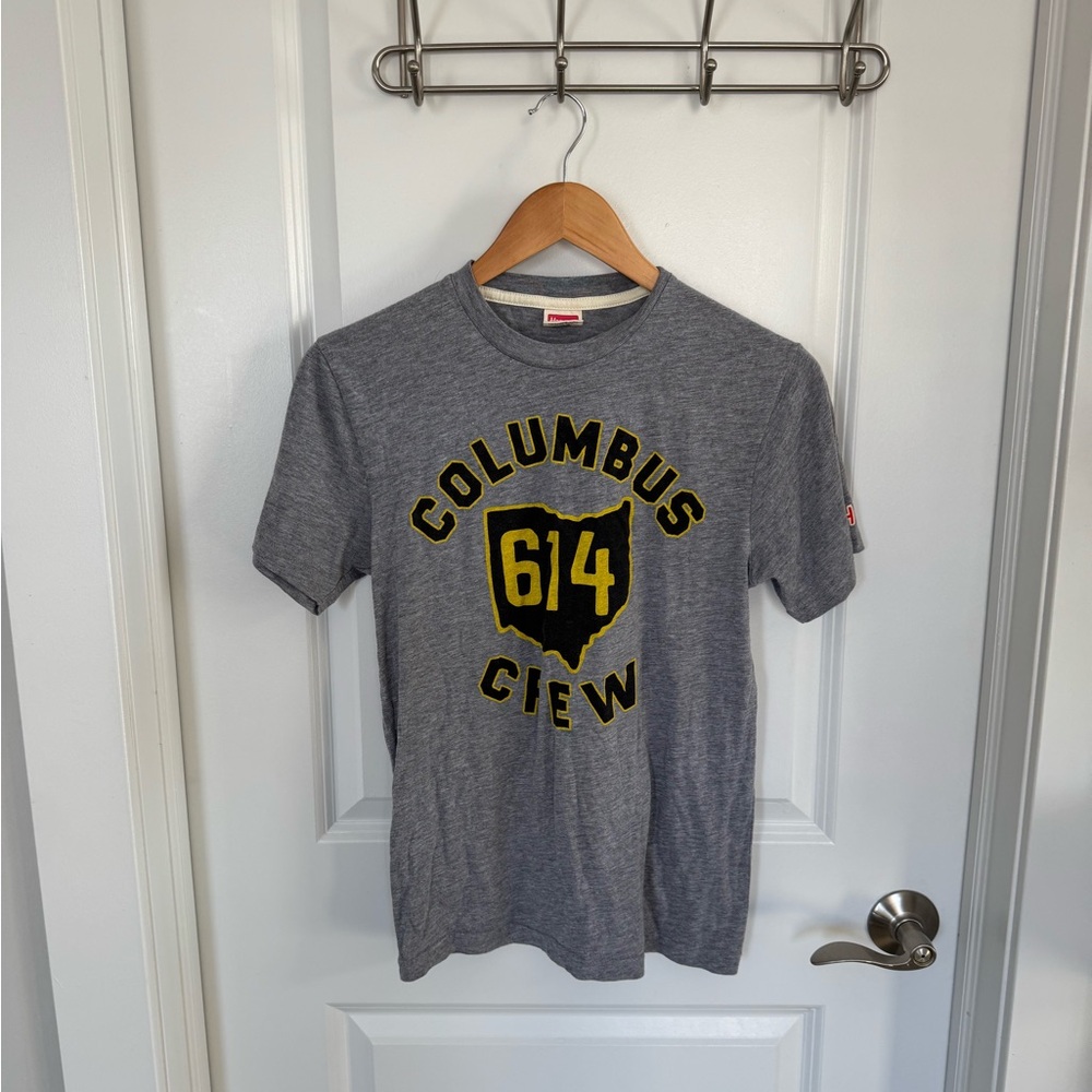 HOMAGE Gray Columbus Crew Tee